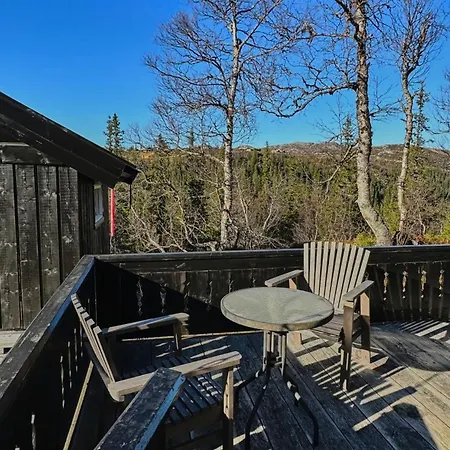 Cozy Mountain With Sauna, Fireplace & Bbq Feriehus Flå